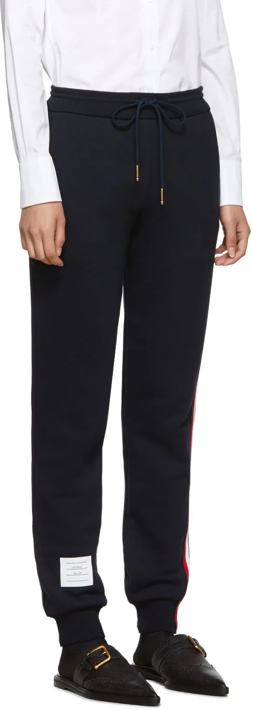 Thom Browne Classic Loopback Stripe Sweatpants