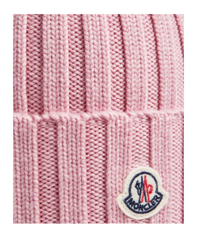Moncler Pom Pom Embellished Beanie