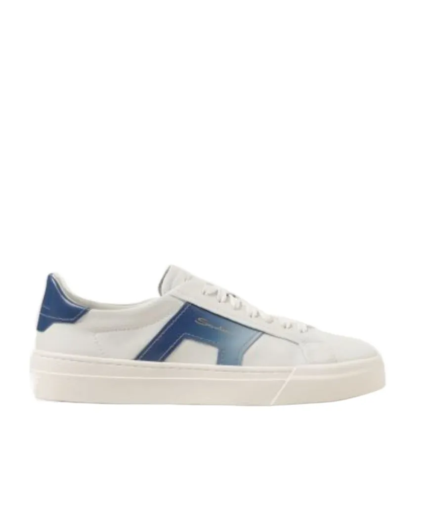 Santoni Double Buckle Sneakers