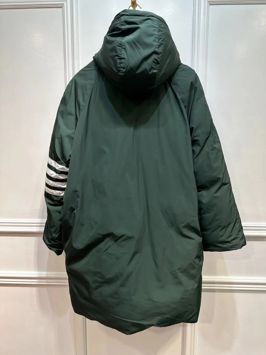 Thom Browne Long Sleeved 4-Bar Parka