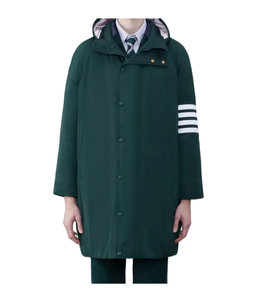 Thom Browne Long Sleeved 4-Bar Parka