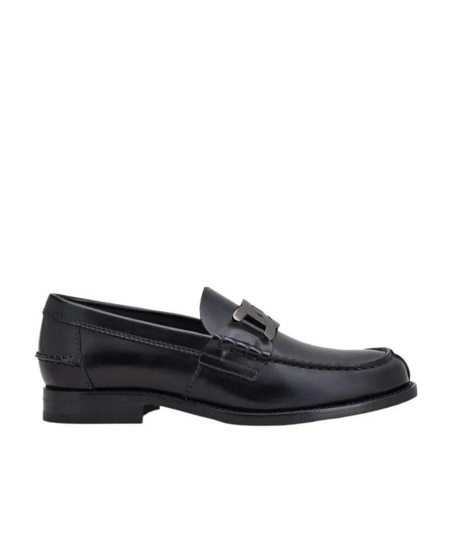 Tod's Chain-Link Detailed Slip-On Loafers