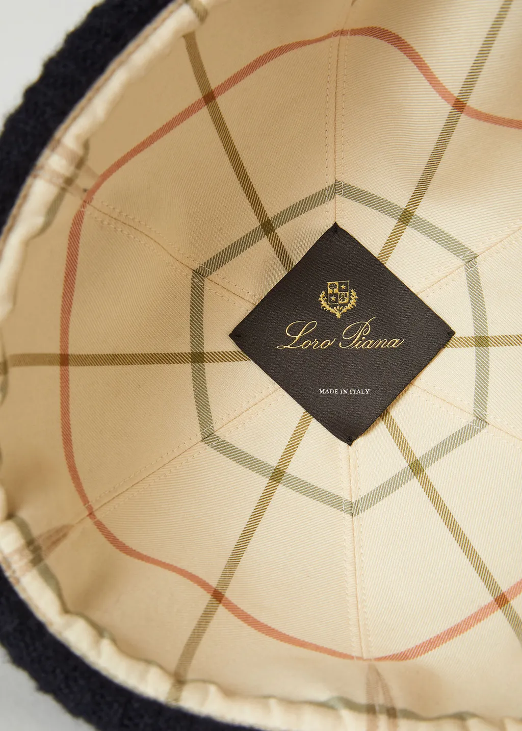 Loro Piana Logo Patch Knitted Beanie