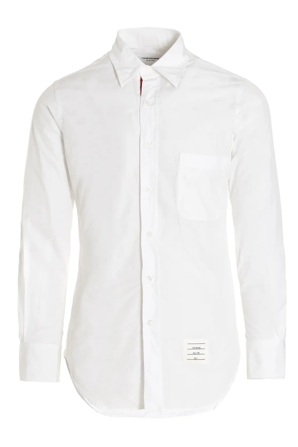 Thom Browne Rwb Detailed Long-Sleeved Shirt