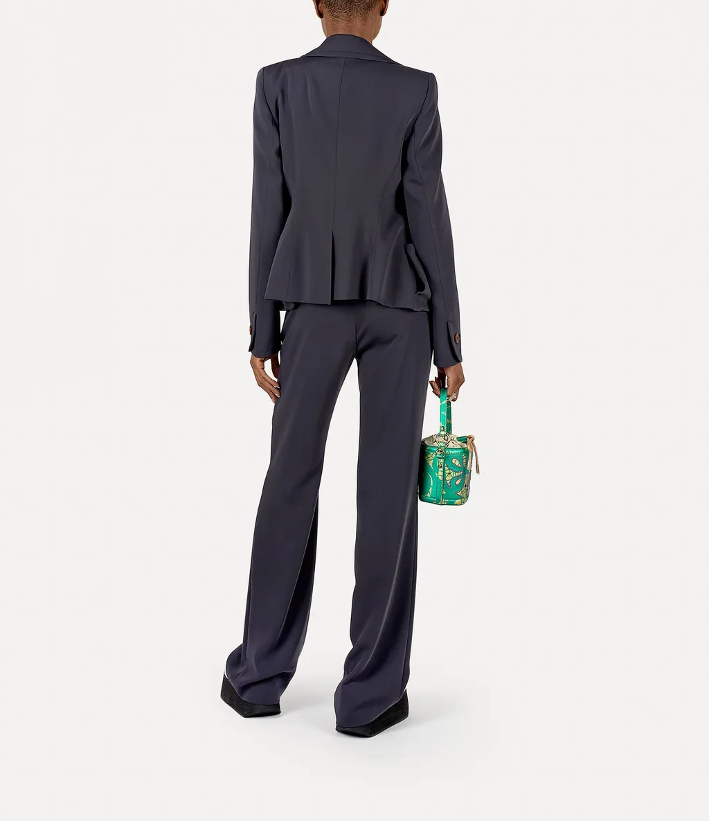 Straight-Leg Tailored Trousers