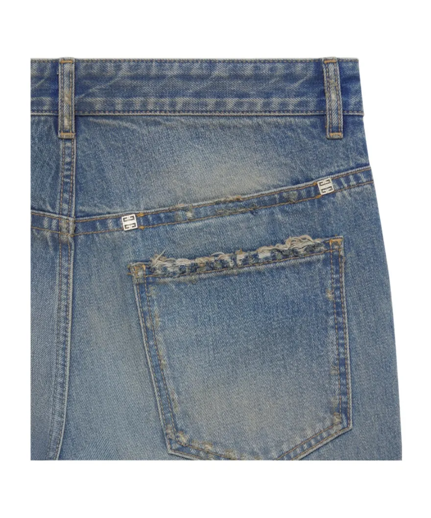 Givenchy Washed Straight-Leg Jeans