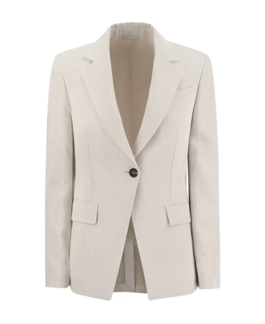 Brunello Cucinelli Single-Breasted Blazer