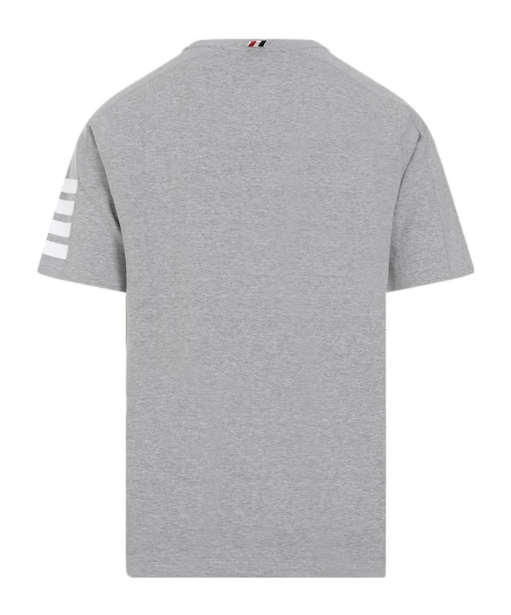 Thom Browne 4-Bar Crewneck T-Shirt