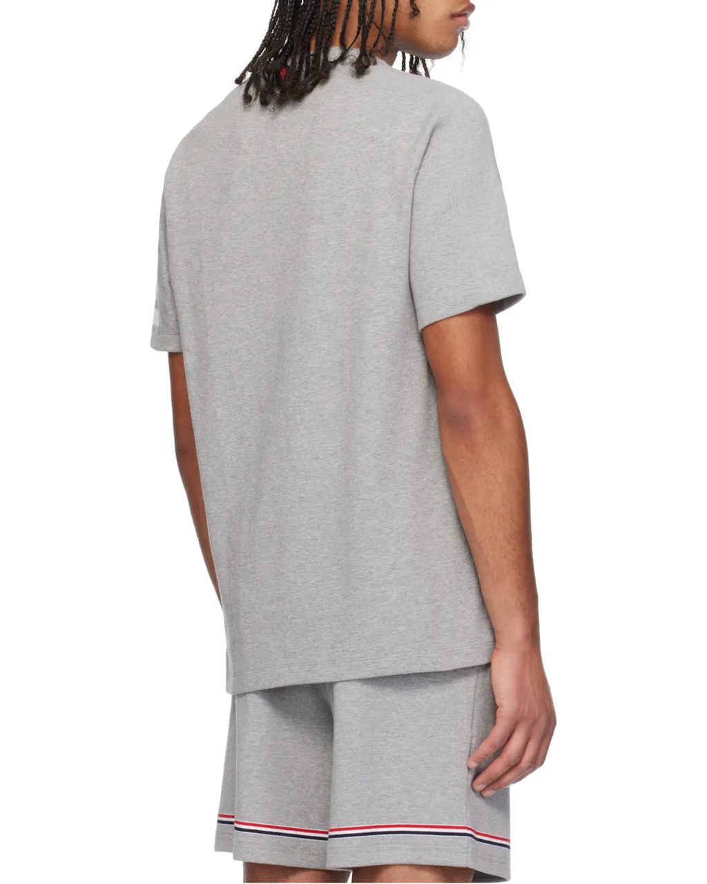 Thom Browne 4-Bar Crewneck T-Shirt