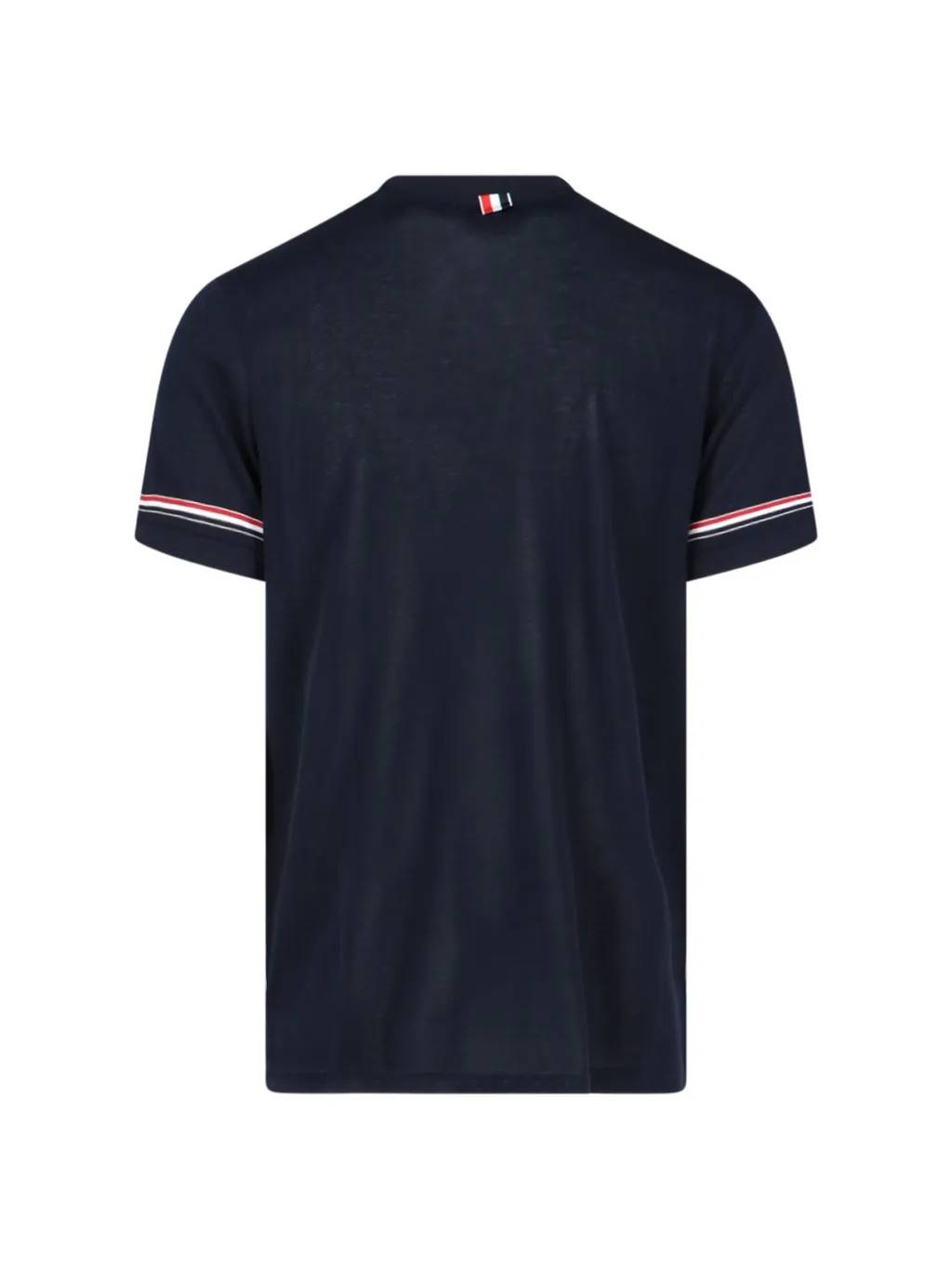Thom Browne Stripe Detailed Crewneck T-Shirt