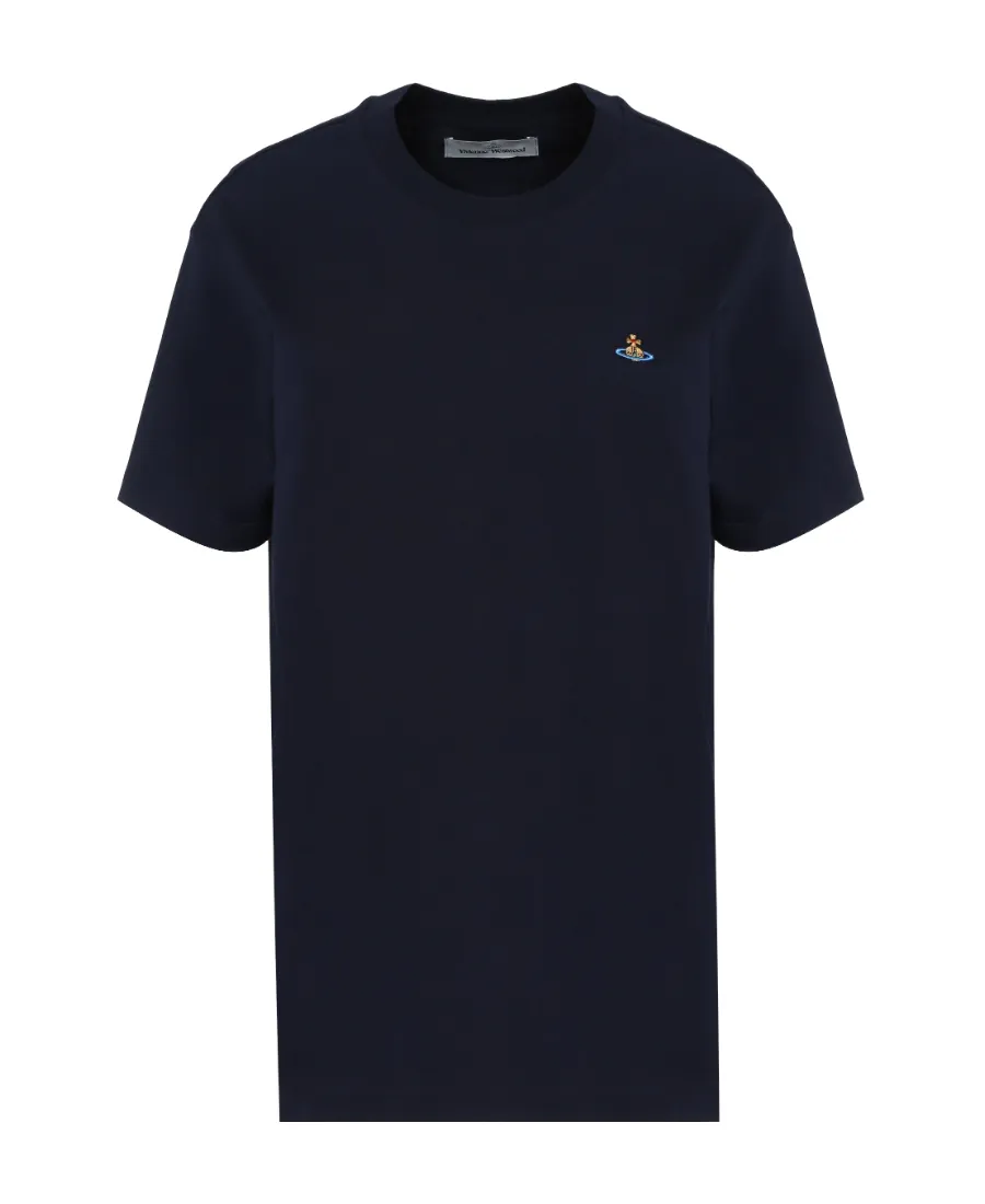 Vivienne Westwood Orb-Embroidered Crewneck T-Shirt
