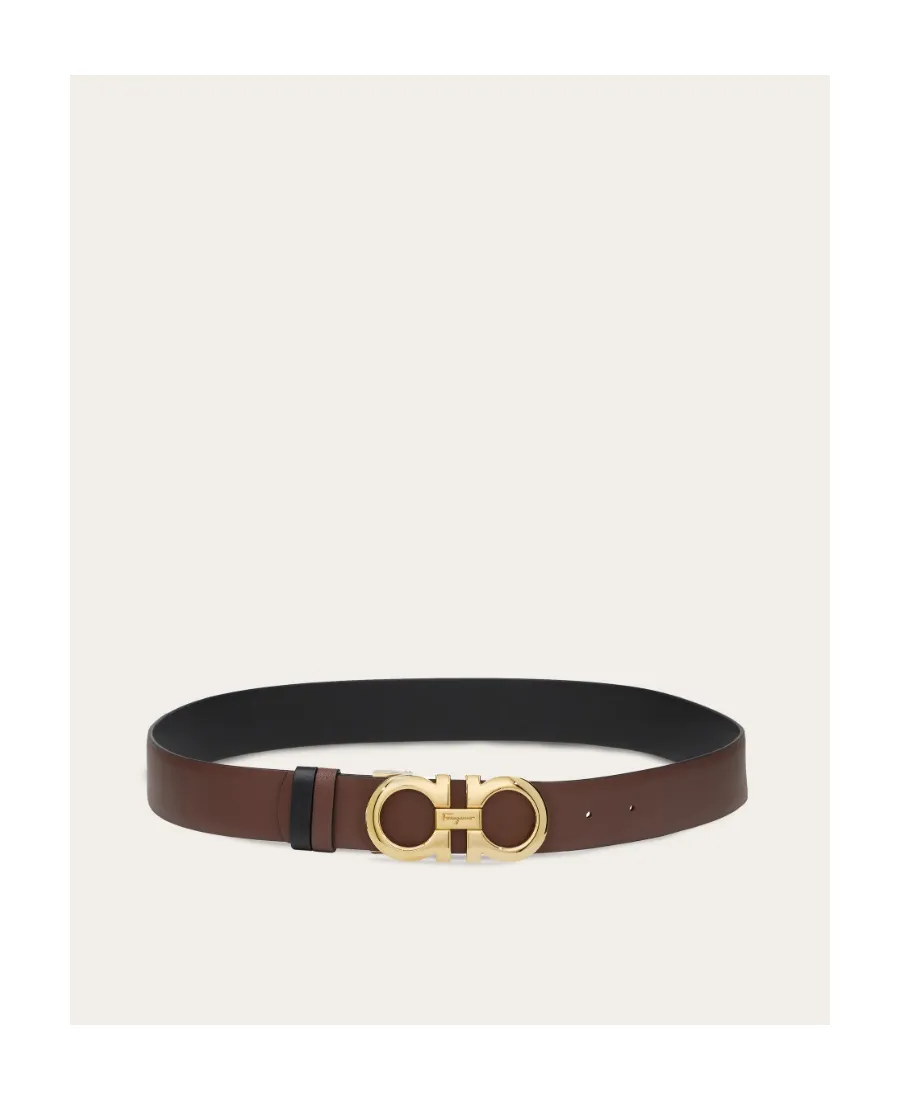 Salvatore Ferragamo Reversible Gancini Belt