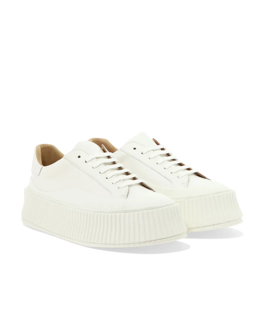 Jil Sander Lace-Up Chunky Sneakers