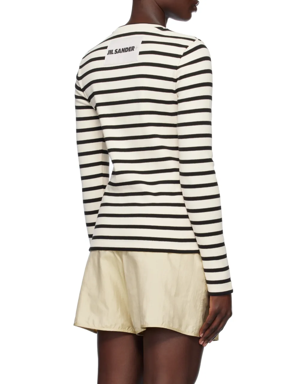 Jil Sander+ Striped Long-Sleeved T-Shirt