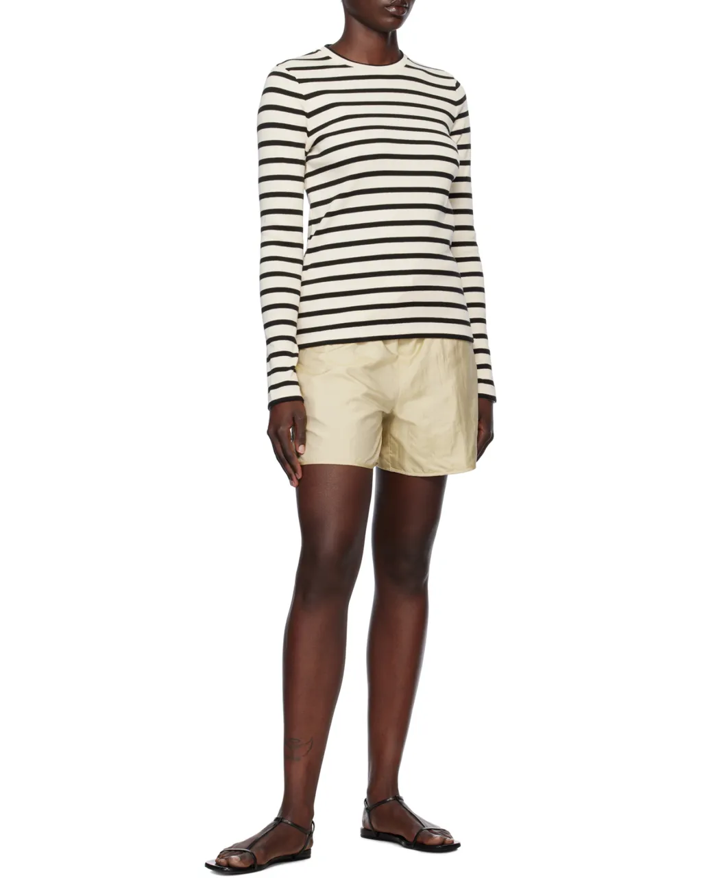 Jil Sander+ Striped Long-Sleeved T-Shirt