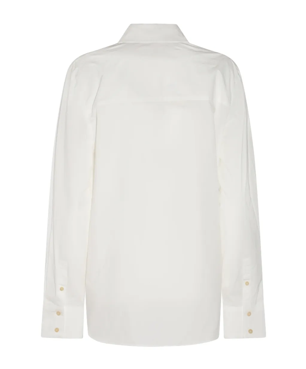 Khaite Minta Curved Hem Shirt