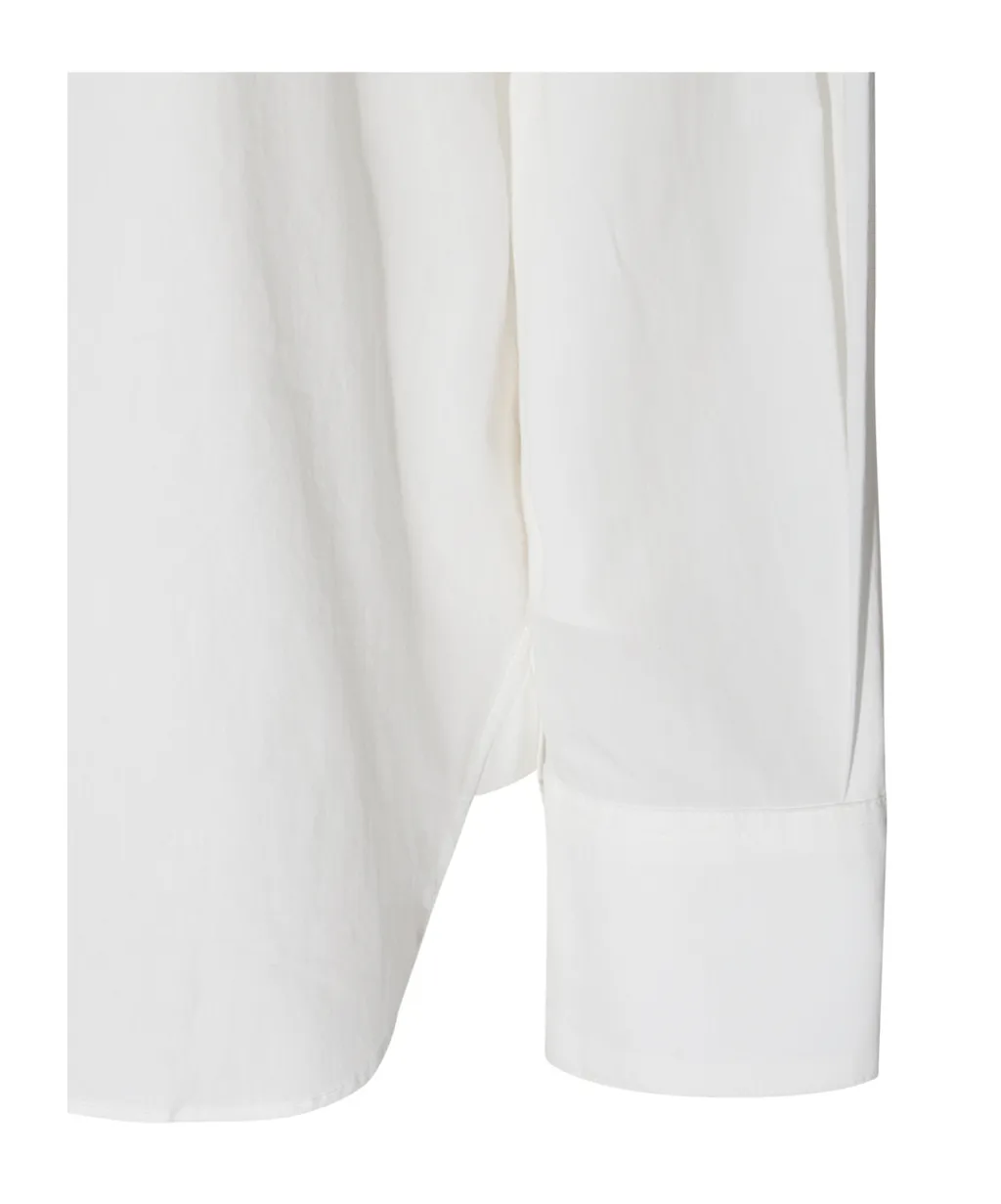 Khaite Minta Curved Hem Shirt