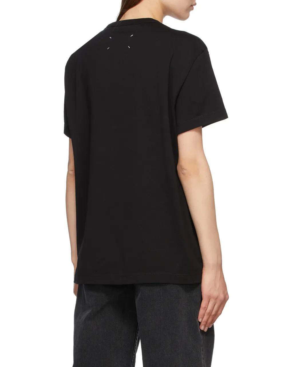 Maison Margiela Logo Embroidered Crewneck T-Shirt