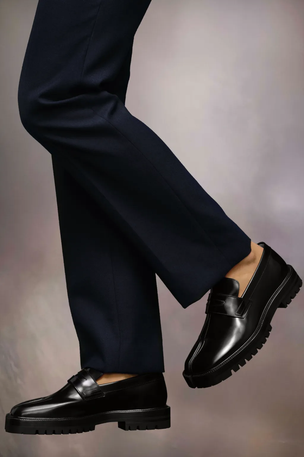 Maison Margiela Tabi Toe Slip-On Loafers
