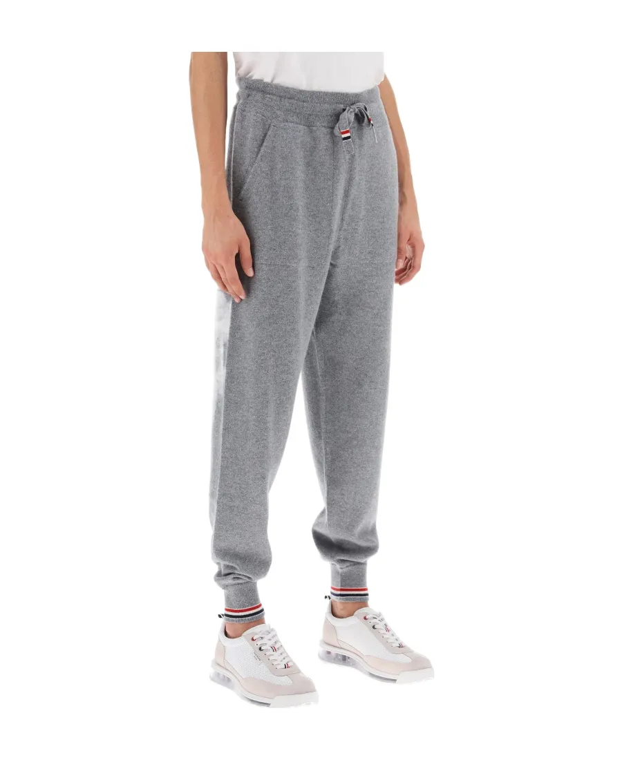 Thom Browne Drawstring Knitted Track Pants