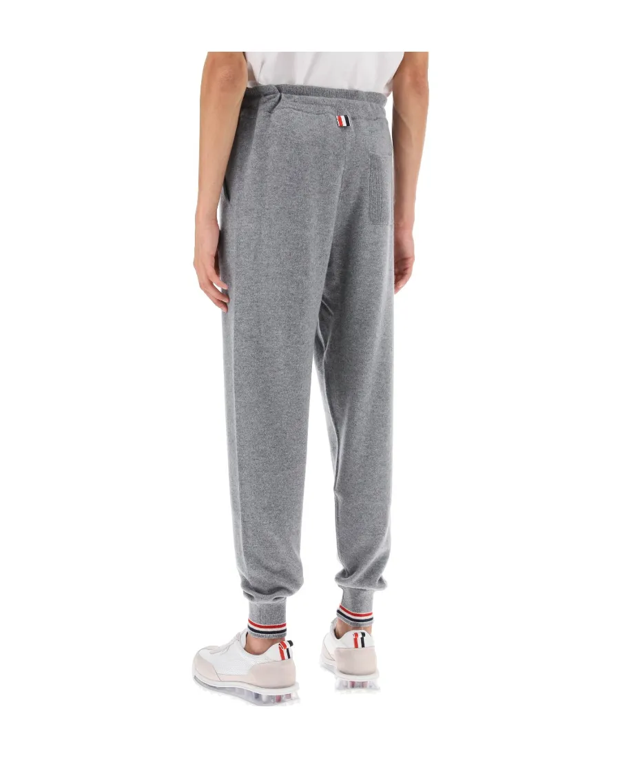 Thom Browne Drawstring Knitted Track Pants