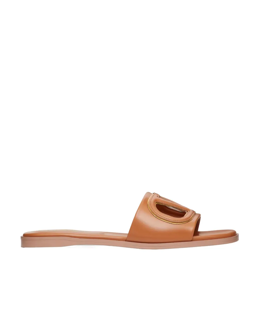 Valentino Vlogo Signature Slip-On Slides