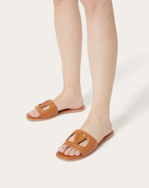 Valentino Vlogo Signature Slip-On Slides