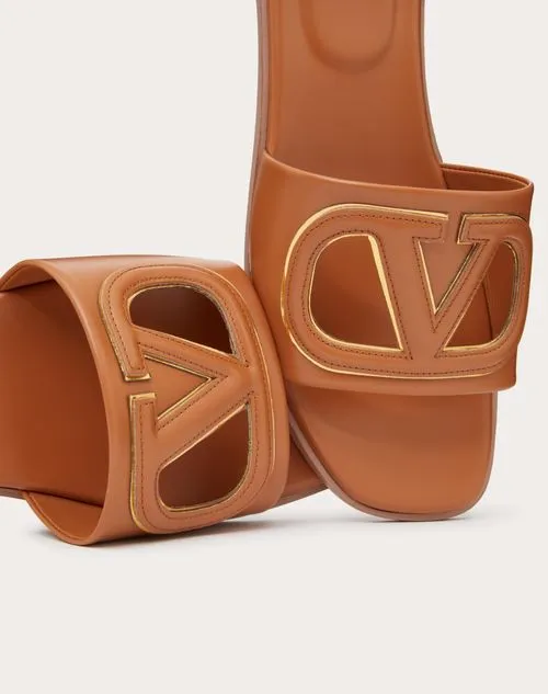 Valentino Vlogo Signature Slip-On Slides