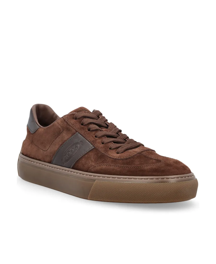 Tod's Round-Toe Lace-Up Sneakers