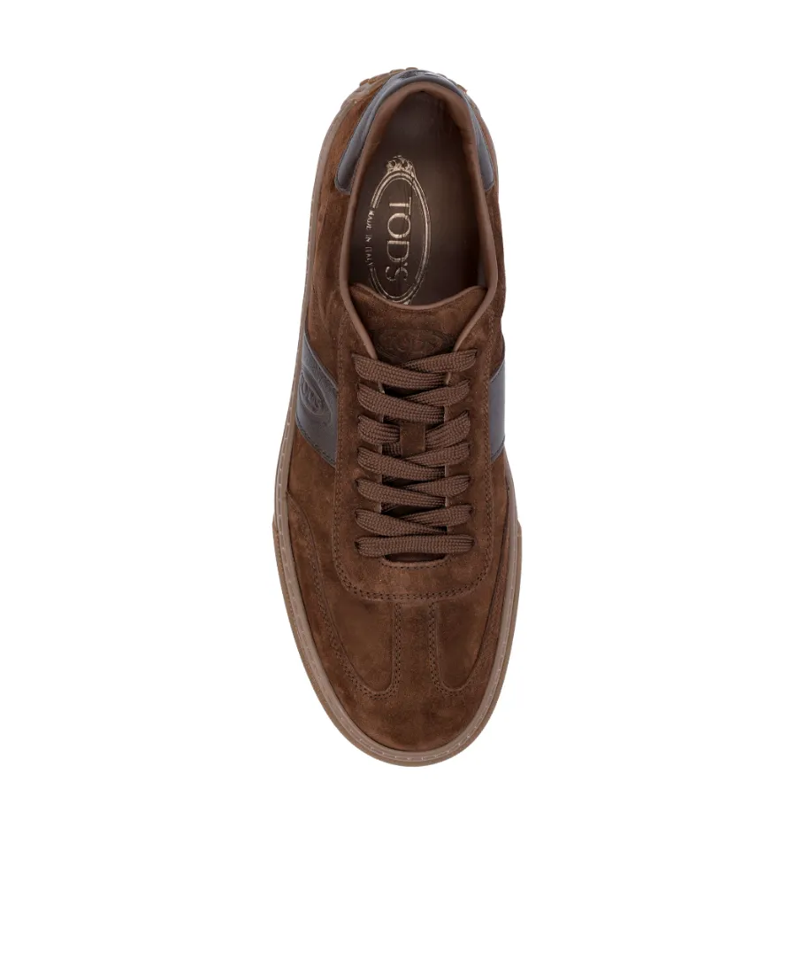 Tod's Round-Toe Lace-Up Sneakers