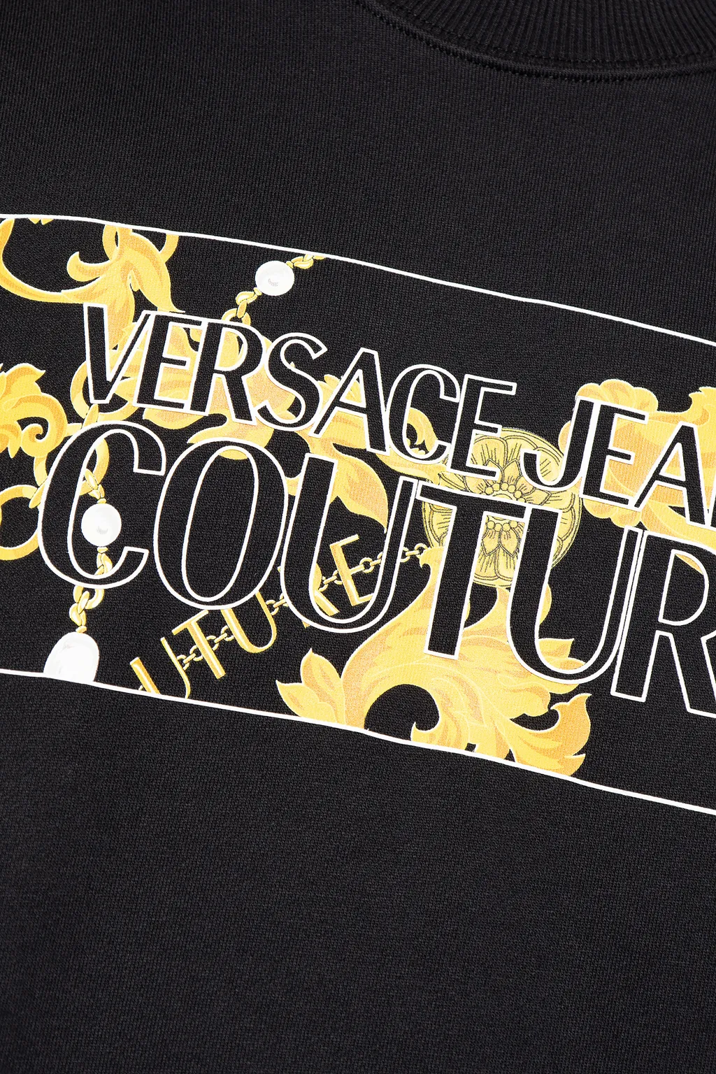 Versace Jeans Couture Logo Printed Crewneck Sweatshirt