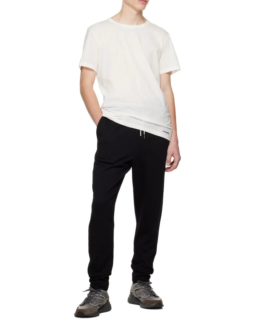 Jil Sander+ Logo Printed Crewneck T-Shirt