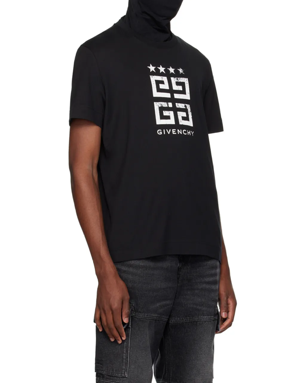 Givenchy Faded 4G Logo Printed Slim Fit T-Shirt