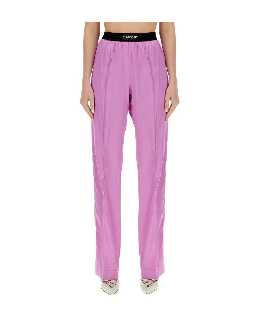 Tom Ford Stretch Satin Pj Pants