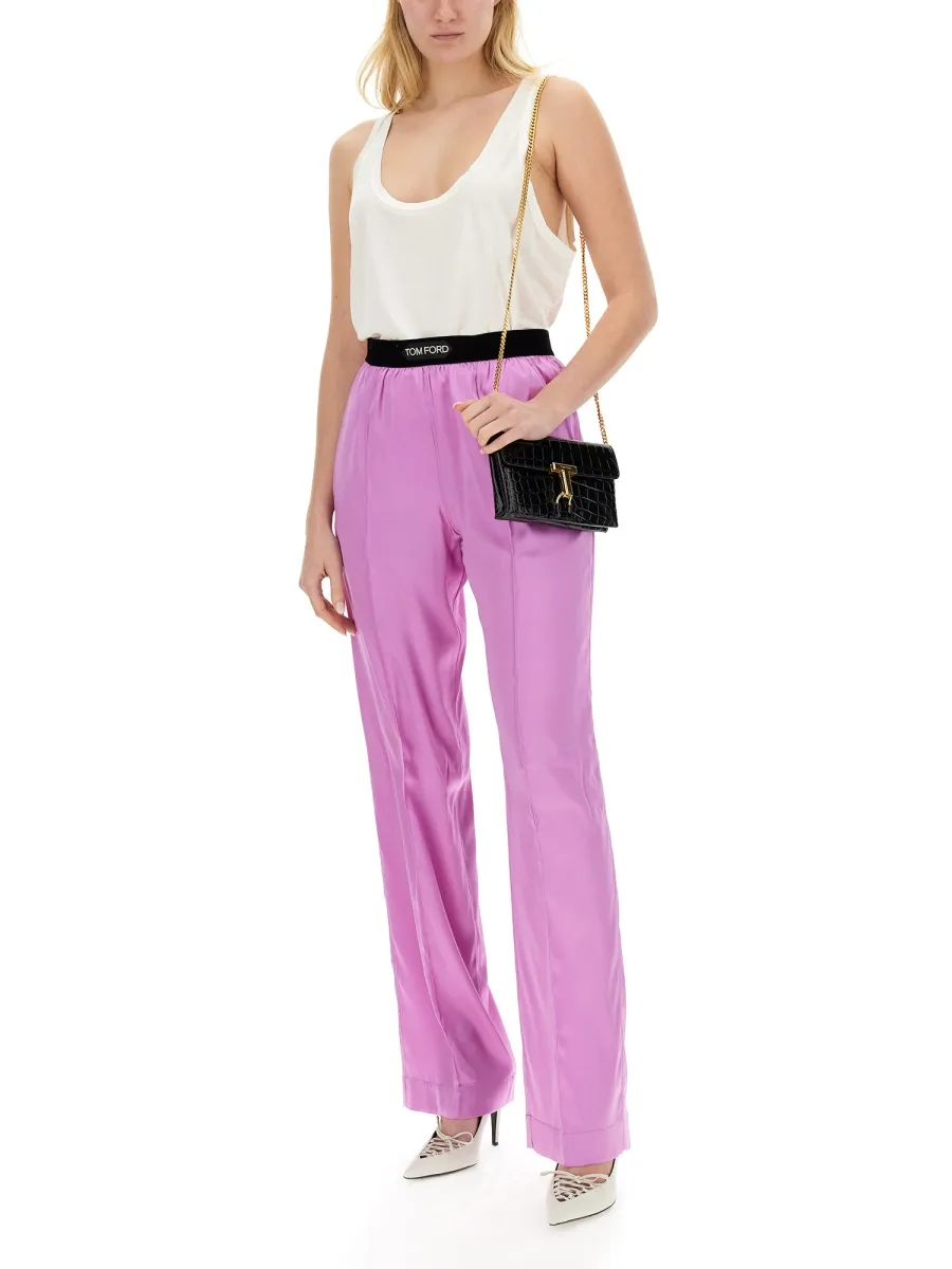 Tom Ford Stretch Satin Pj Pants