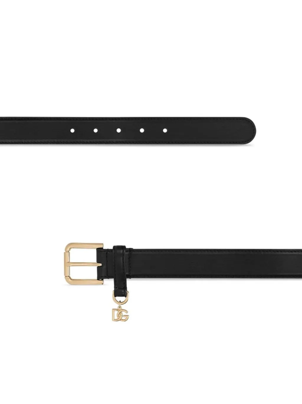Dolce & Gabbana Dg Logo Plaque Belt