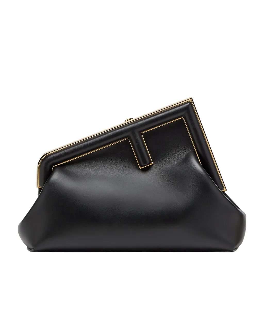 Fendi Logo Detailed Small Clutch Bag