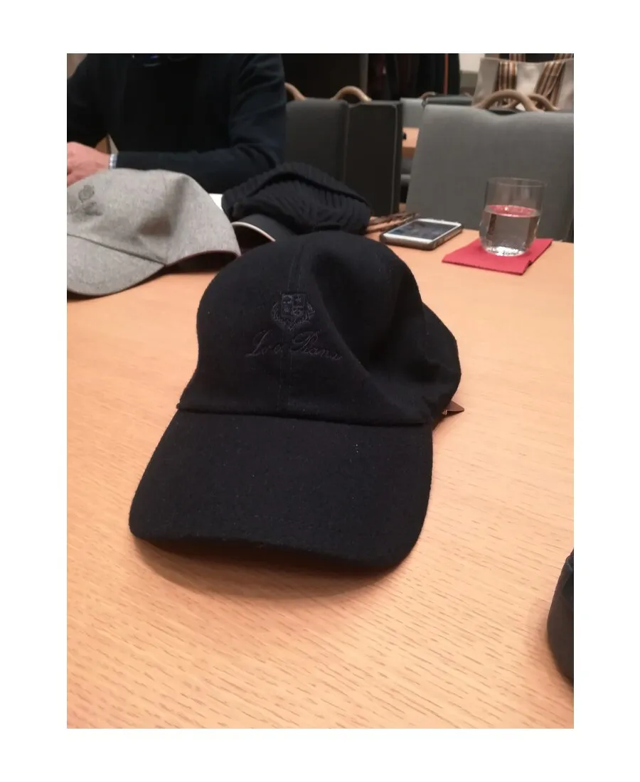Loro Piana Logo Embroidered Baseball Cap