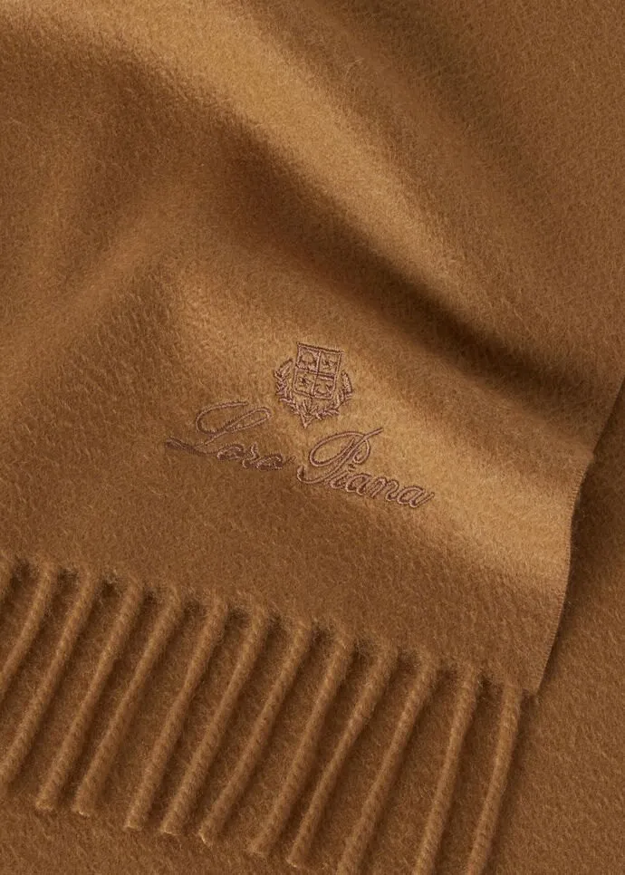 Loro Piana Grande Unita Fringed-Edge Scarf