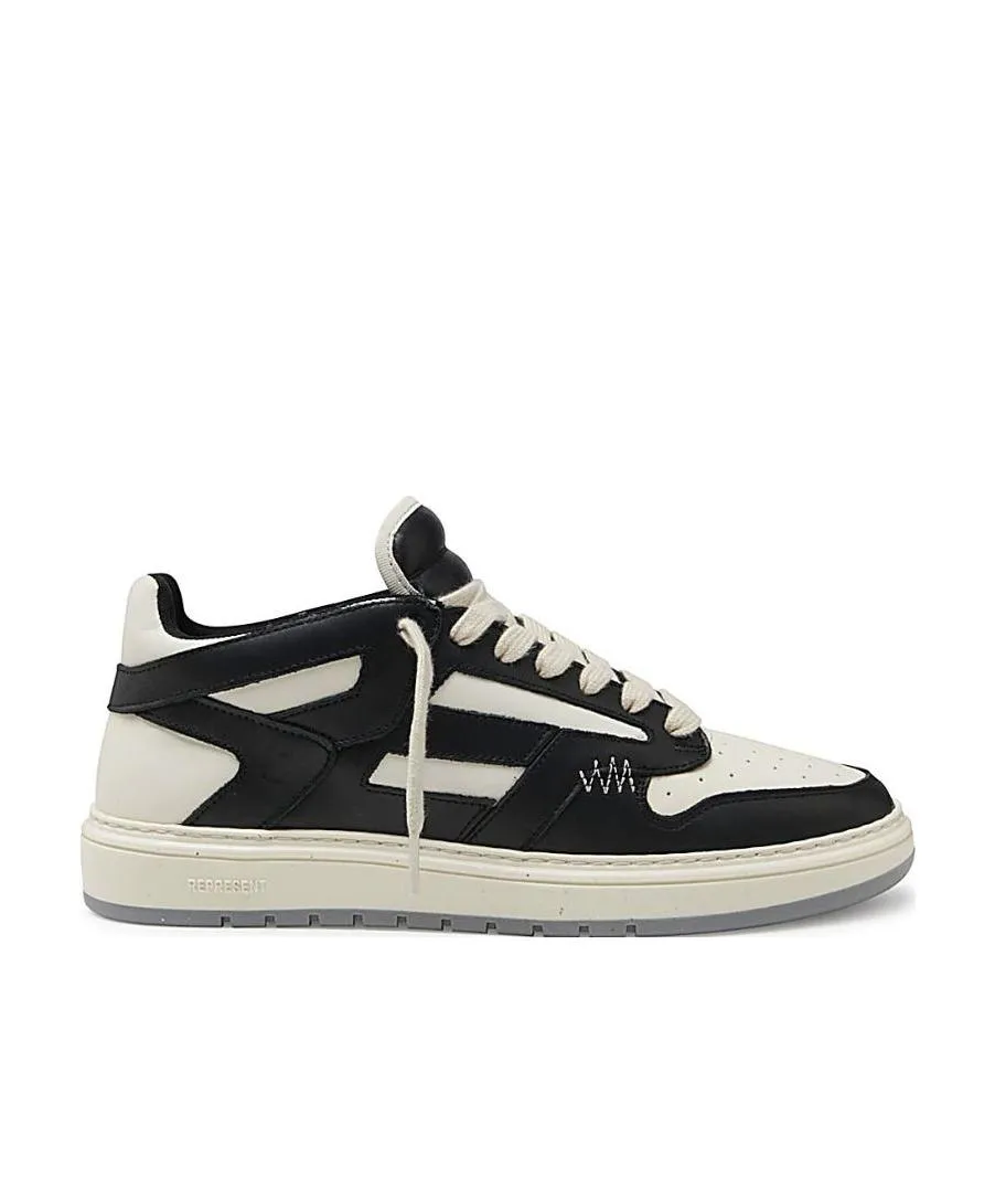 Represent Reptor Low Panelled Lace-Up Sneakers
