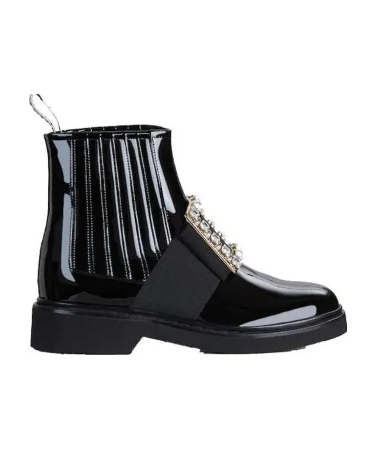 Roger Vivier Buckle Detailed Chelsea Boots