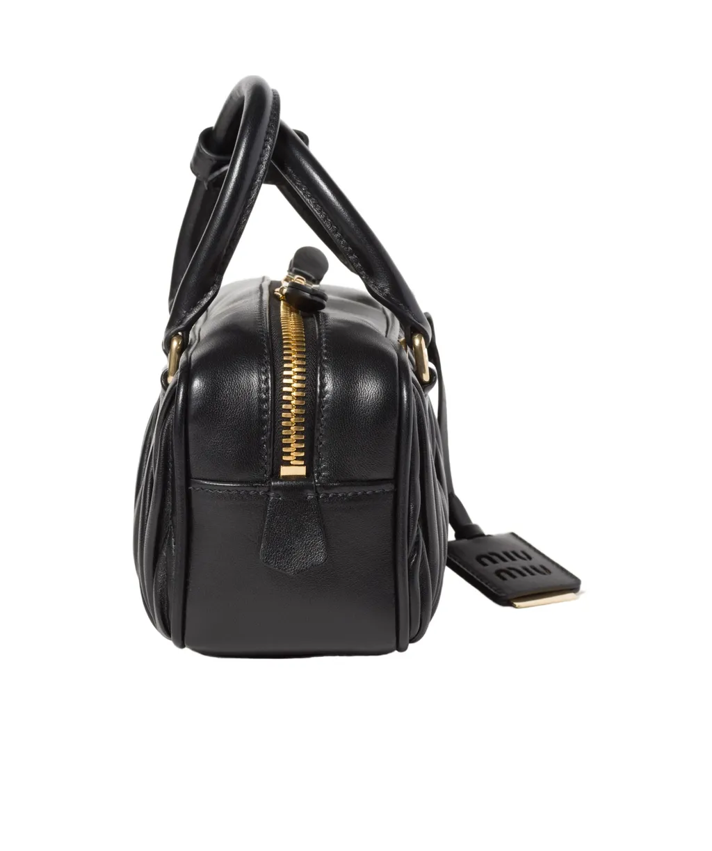 Miu Miu Matelassé Zipped Handbag