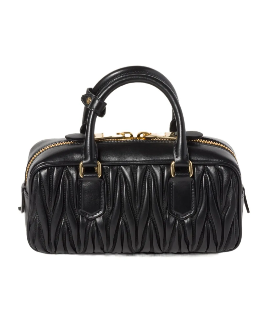 Miu Miu Matelassé Zipped Handbag