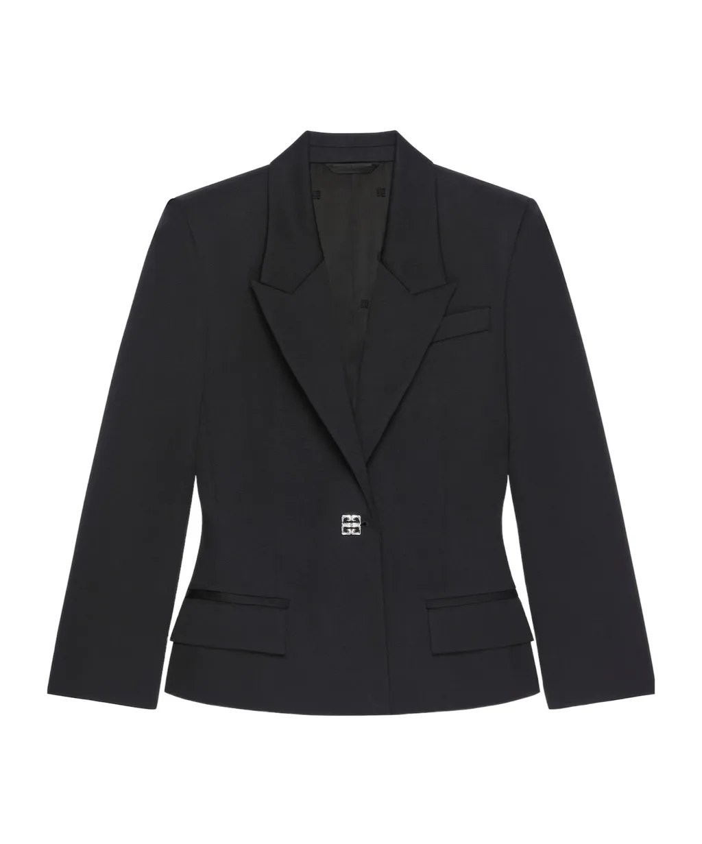 Givenchy 4G Detailed Single-Breasted Jacket