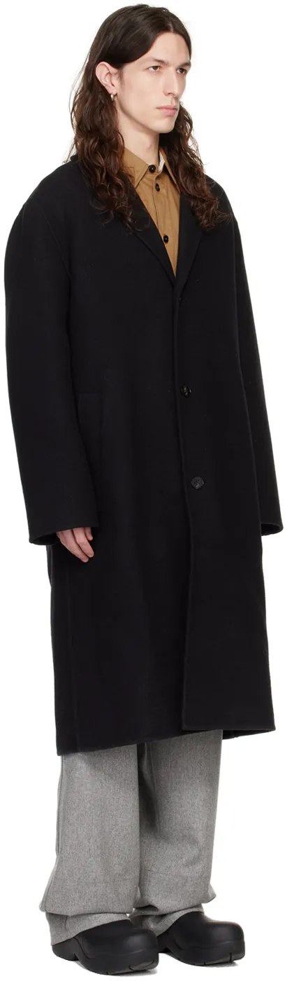 Jil Sander Single-Breasted Mid-Length Coat