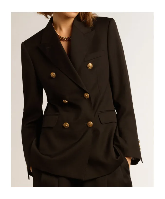 Golden Goose Deluxe Brand Double Breasted Blazer