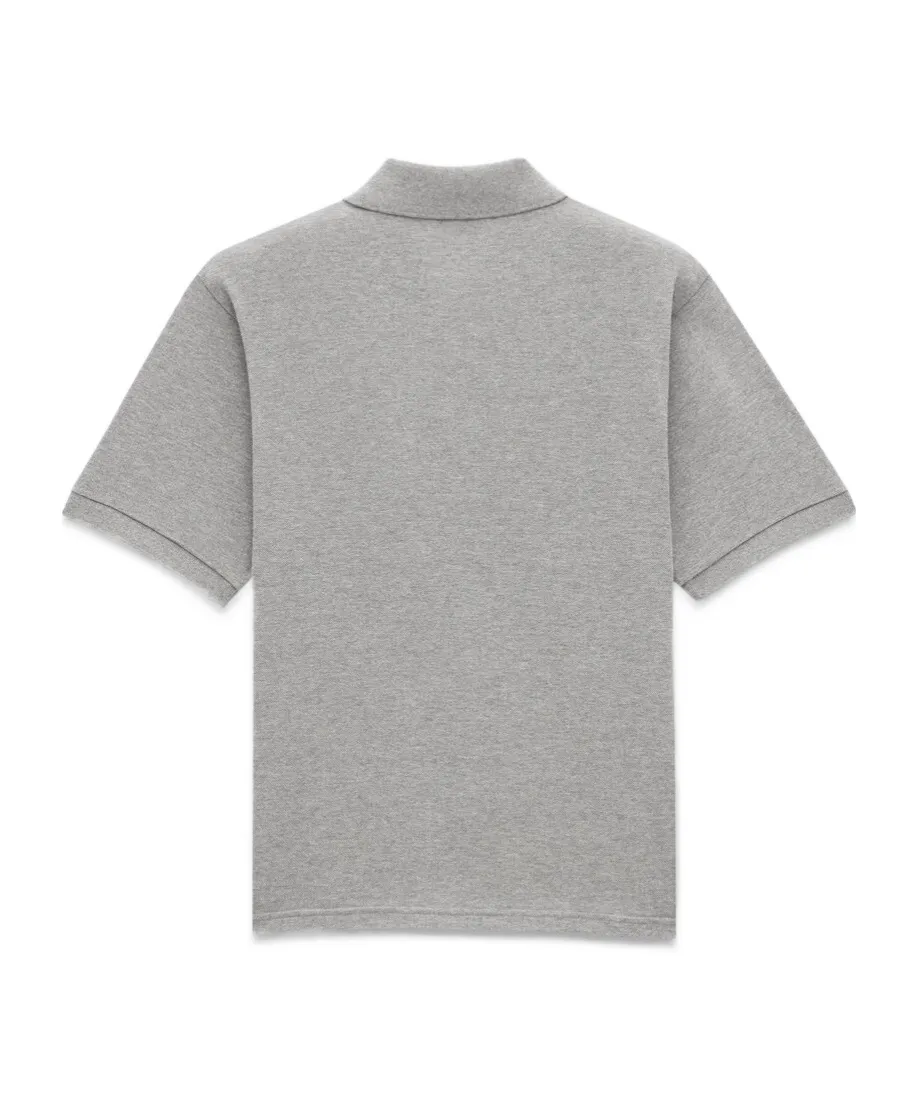 Saint Laurent Logo Embroidered Polo Shirt