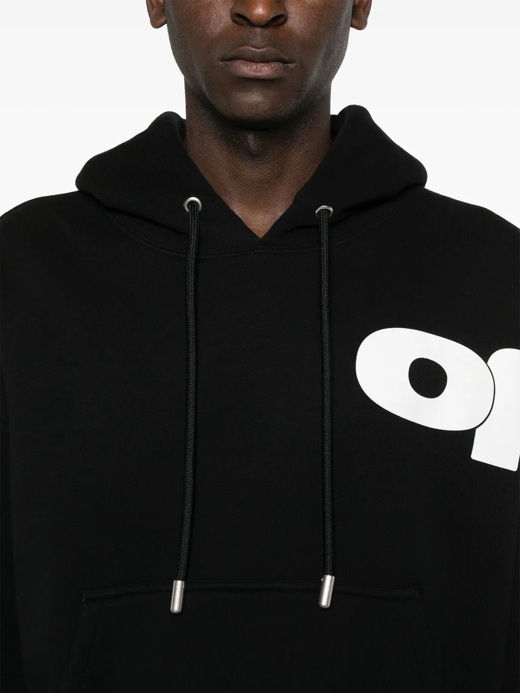 Off-White Shared Logo Drawstring Hoodie