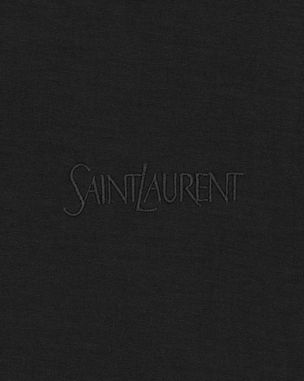 Saint Laurent Crewneck Short-Sleeved T-Shirt