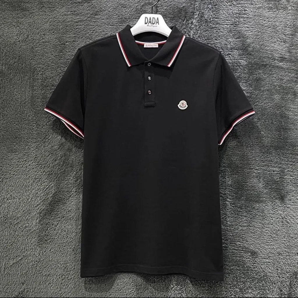 Moncler Logo Patch Short-Sleeved Polo Shirt
